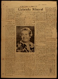 Gabriela Mistral