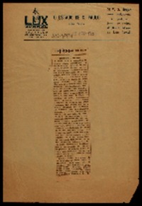 Gabriela Mistral vae fixar residencia no Rio.