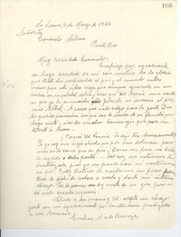 [Carta] 1946 mar. 6, La Serena [a] Consuelo Saleva, Puerto Ricol