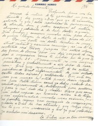 [Carta] [1946?], [Chile] [a] [Gabriela Mistral]