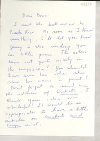 [Tarjeta] [a] Dear Doris