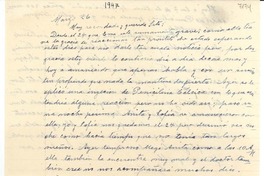[Carta] [1947?] mar. 26, [Chile] [a] [Gabriela Mistral]