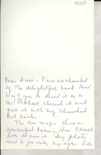 [Tarjeta] [a] Dear Doris