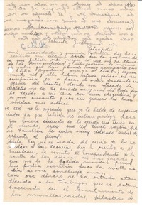[Carta] 1944 mar. 14, La Serena [a] Palma Guillén, Petrópolis