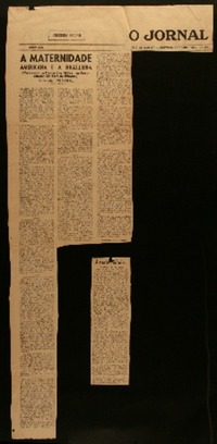 A maternidade americana e a brasileira (palabras na festa das mães, na Associação Christã de Moços)