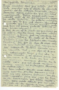 [Carta] 1944 oct. 9, [La Serena] [a] Gabriela Mistral
