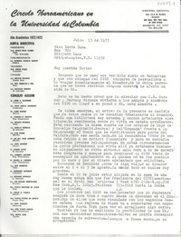 [Carta] 1973 jul. 15, 30 third Avenue Brooklyn, N. Y. 11217, [EE.UU.] [a] Miss Doris Dana, Box 784, Hildreth Lane, Bridgehampton, N. Y. 11932, [EE.UU.]