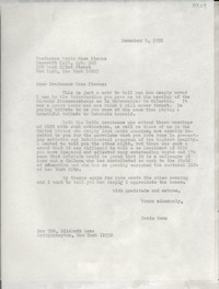 [Carta] 1972 Dec. 9, Box 784, Hildreth Lane, Bridgehampton, New York 11932, [EE.UU.] [al] Professor Mario Meza Flores, Bancroft Hall, Apt. 509, 509 West 121st Street New York, New York 10027, [EE.UU.]