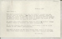 [Carta] [1973?] Jan. 30 [a] Dear Julia [M. Blanco]