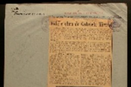 Vida e obra de Gabriela Mistral