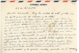 [Carta] 1943 sept. 23, [La Serena, Chile] [a] [Gabriela Mistral]