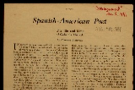 Spanish-american poet the life and ideas of Gabriela Mistral