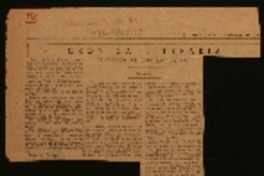 Crónica literaria "Antología de Gabriela Mistral" (Zig-Zag)