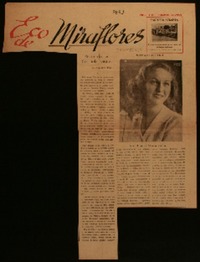 Recuerdo a Gabriela Mistral