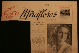 Recuerdo a Gabriela Mistral