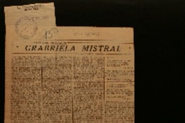 Gabriela Mistral escritoras americanas
