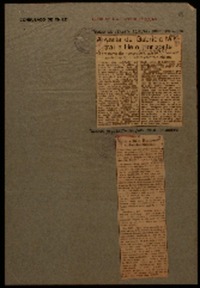 A visita de Gabriela Mistral a Belo Horizonte o programa das homenagens que serão prestadas nesta capital á ilustre escritora chilena.