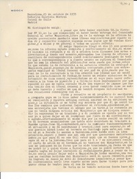 [Carta] 1933 oct. 25, Barcelona, [España] [a] Gabriela Mistral, Madrid, [España]