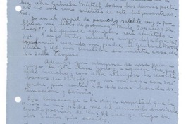 [Carta] 1945 ago. 19, Santiago, [Chile] [a] Gabriela Mistral