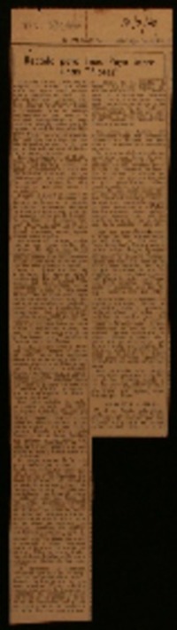 Recado para Inés Puyó sobre unas flores