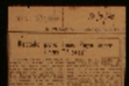 Recado para Inés Puyó sobre unas flores