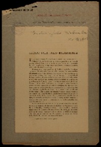 Recado para Julio Barrenechea