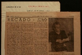 Recado sobre o "copihue" chileno