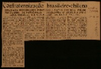 Confraternização brasileiro-chilena delicada homenagem prestada á nação chilena pelos escolares de Petròpolis : presentes o embaixador Raul Morales e a consulesa Gabriela Mistral.