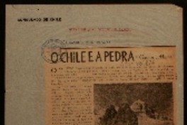 O Chile a pedra