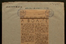 A boa-fé Gabriela Mistral.