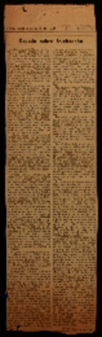 Recado sobre Michoacán Gabriela Mistral.