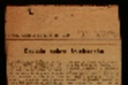Recado sobre Michoacán Gabriela Mistral.