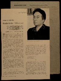 Gabriela Mistral Raquel de Queiroz.