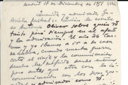 [Carta] 1951 dic. 17, Madrid [a] Gabriela Mistral