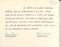 [Tarjeta] Valdivia, [Chile] [a la] Srta. Doris Dama [i.e. Dana], Valdivia, [Chile]