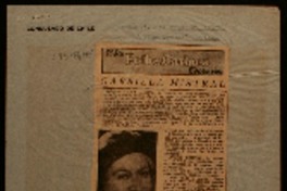 Mapa alinhavado do Chile