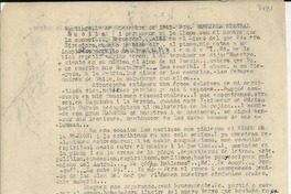 [Carta] 1945 dic. 19, Santiago, [Chile] [a] Gabriela Mistral