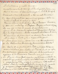 [Carta] 1954 nov. 3, La Serena, [Chile] [a] Gabriela Mistral