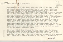 Image and word in education