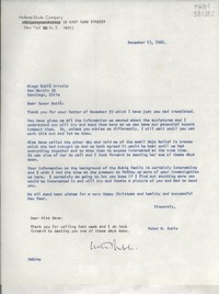 [Carta] 1966 Dec. 13, New York, [Estados Unidos] [a] Diego Dublé Urrutia, San Martín 32, Santiago, Chile