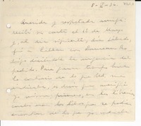 [Carta] [19]36 mayo 5, [Chile?] [a] [Gabriela Mistral]