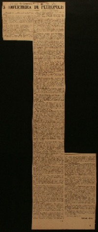 A enfermeira de Petrópolis