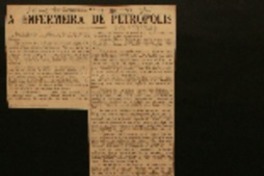 A enfermeira de Petrópolis