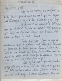 [Carta] 1962 abr. 30, Montevideo, [Uruguay] [a] Doris siempre querida