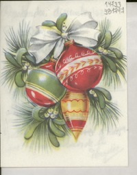 [Tarjeta] 1962 dic., Montevideo, [Uruguay] [a] Doris Dana