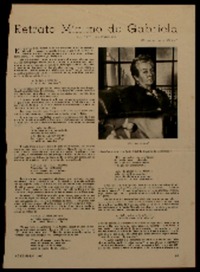 Retrato mínimo de Gabriela