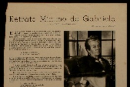 Retrato mínimo de Gabriela