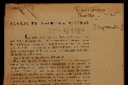 Gloria de Gabriela Mistral