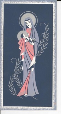 [Tarjeta] 1956 dic., [Estados Unidos] [a] Gabriela Mistral