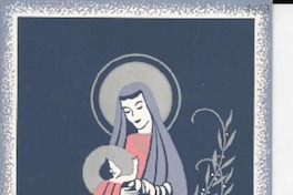 [Tarjeta] 1956 dic., [Estados Unidos] [a] Gabriela Mistral